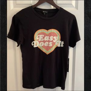 Wildfox Easy Does It Keke T-Shirt - NWT - Size Small